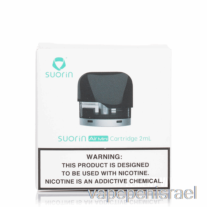 חד פעמי Vape Israel Suorin Air Mini תרמילים להחלפה במארז יחיד